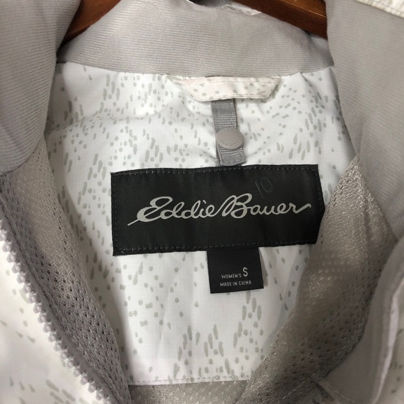 Eddie Bauer Women’s White Weatheredge Jacket Small - Picture 3 of 5
